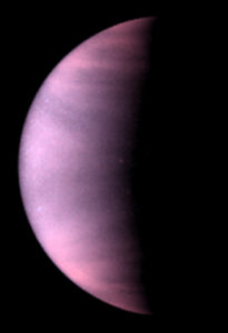 画像：ハッブル望遠鏡で撮影された金星