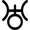 シンボル：天王星の天体記号